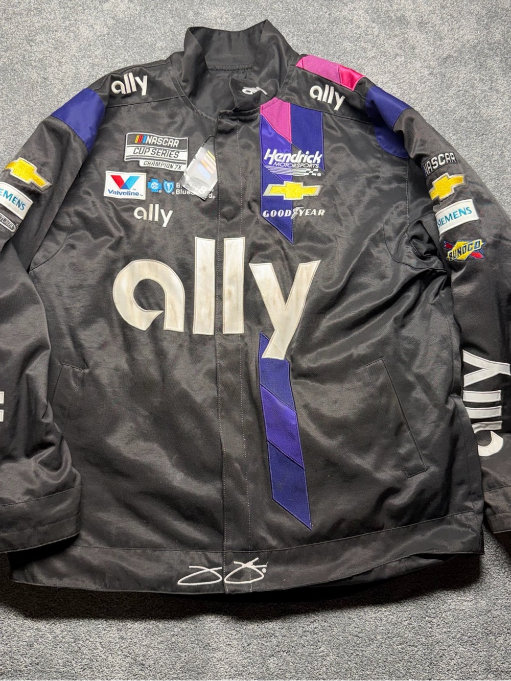 Ally Racing nascar cup series Jacket with tags size XL (Read Description)